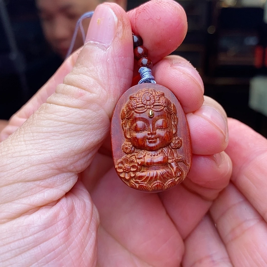 檀香紫檀（小叶紫檀）吊坠