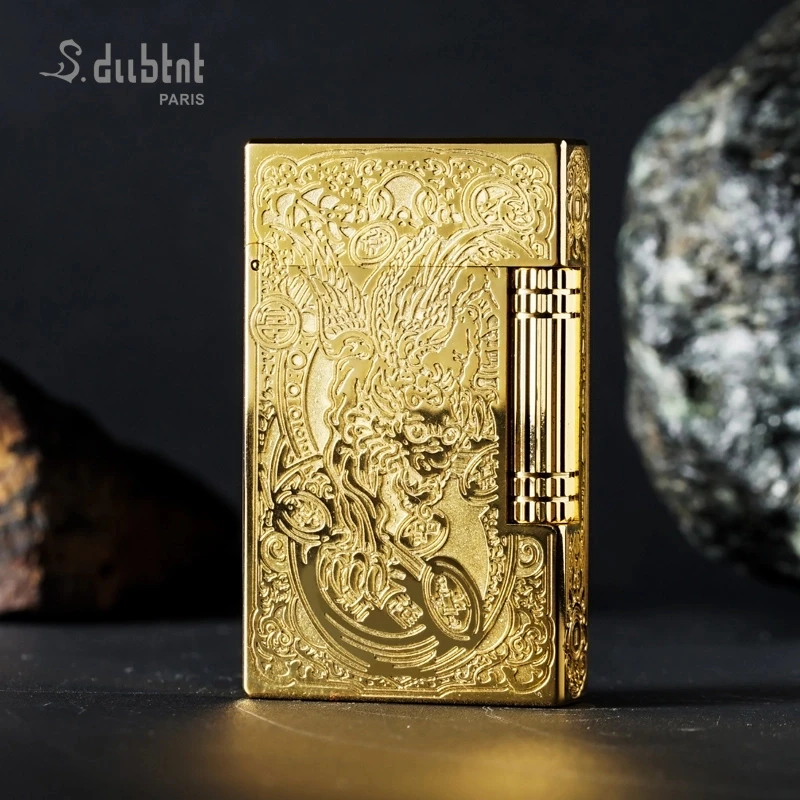 S.dubtnt都柏特朗声打火机貔貅充气体高档朗声打火机创意送礼品