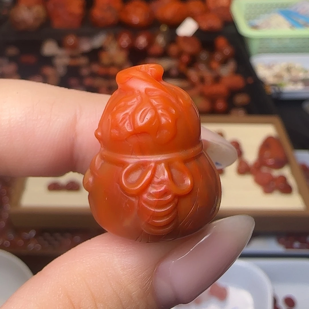 吊坠(不含链)未镶嵌南红玛瑙