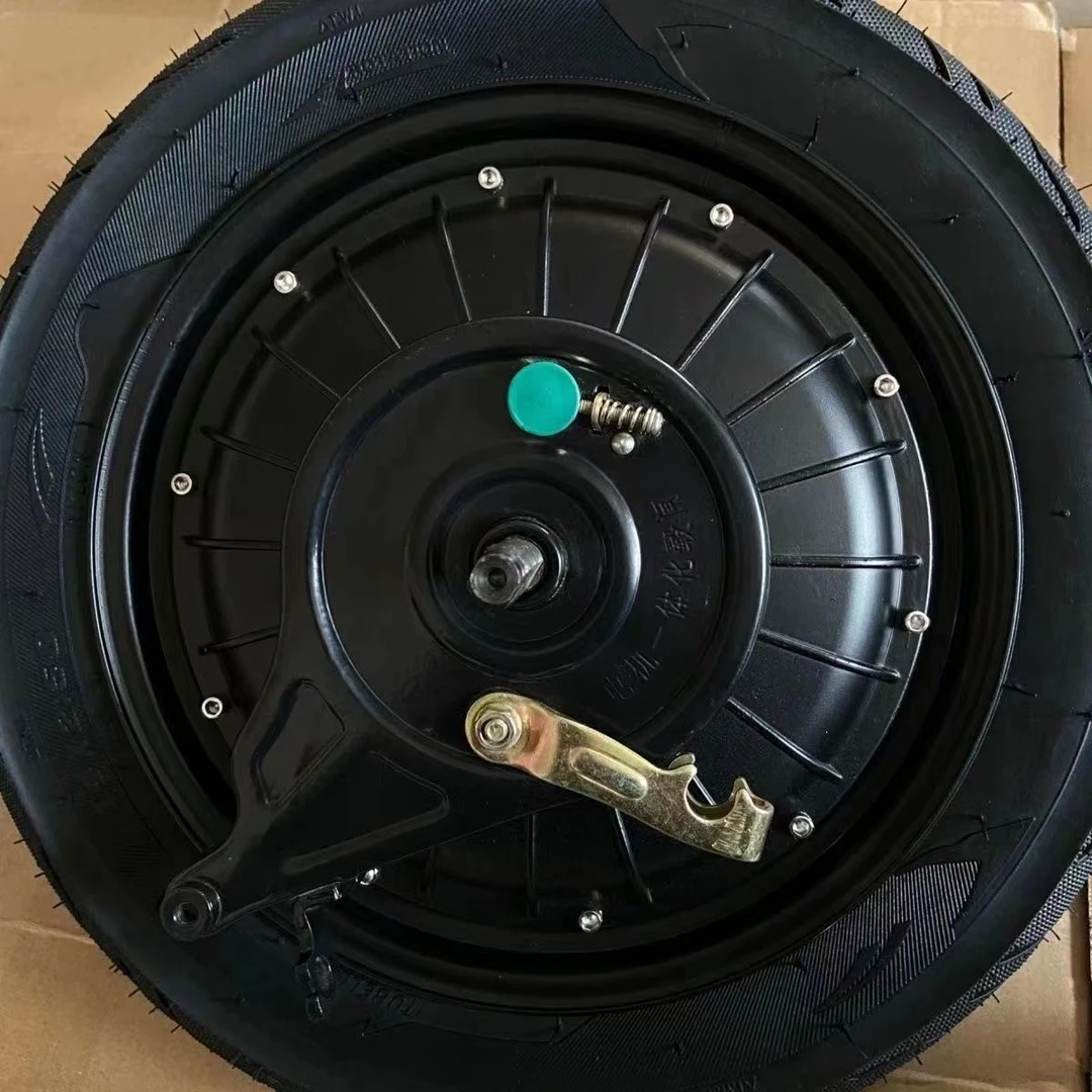 14/2.50电动车真空胎电机350W48V纯铜线新国标电动车后轮