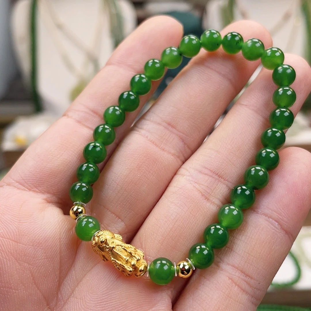 未镶嵌手链和田玉6