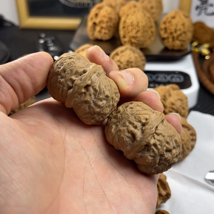 文玩核桃把件41全品毕业南瓜墩