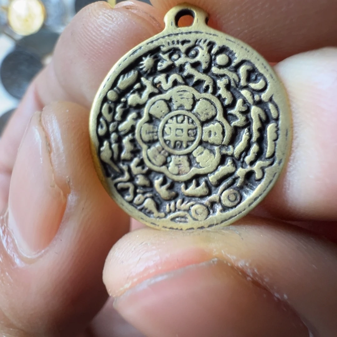 藏传九宫八卦文玩家