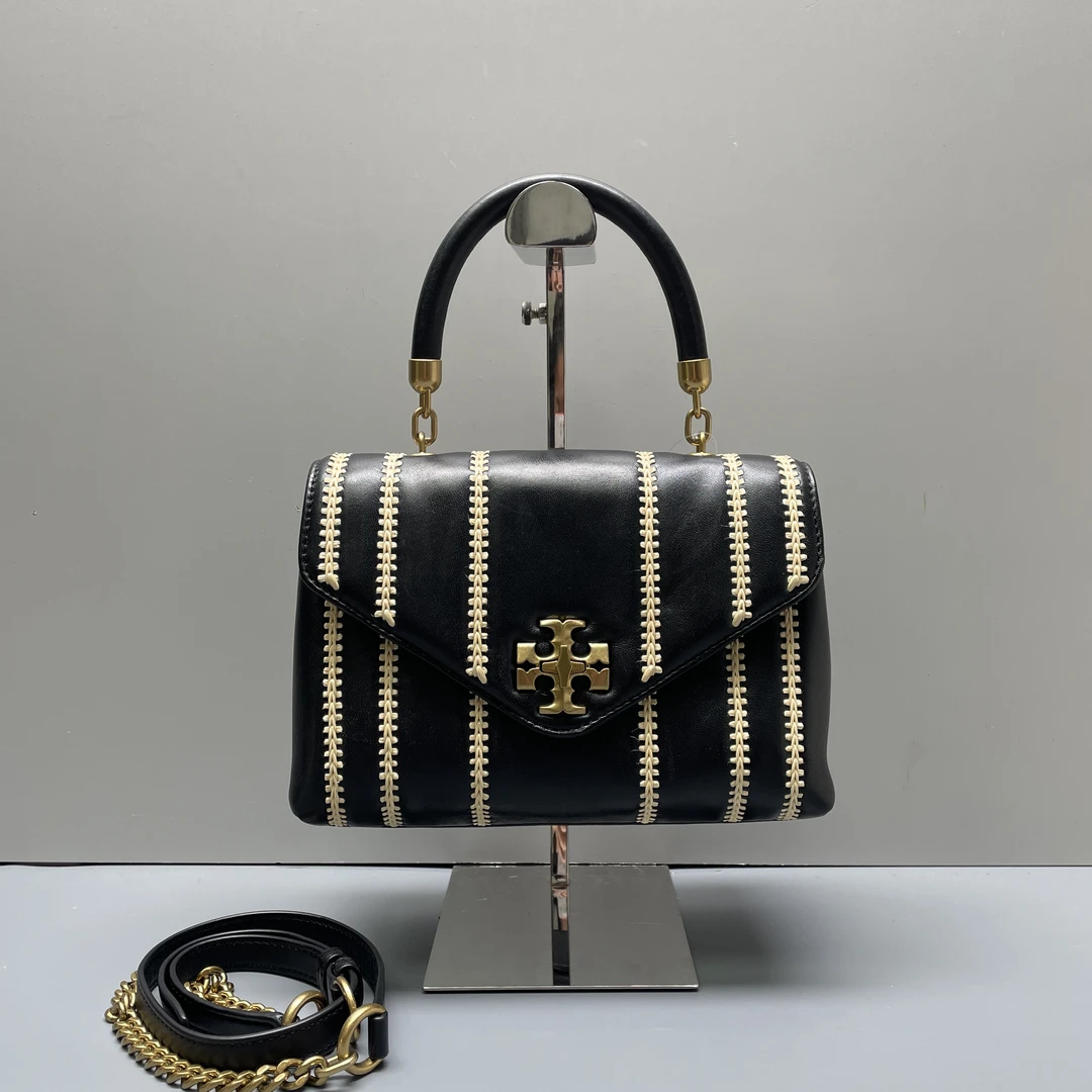 95新 TORY BURCH/汤丽柏琦 女士kira手提包23*16*11cmHC010413