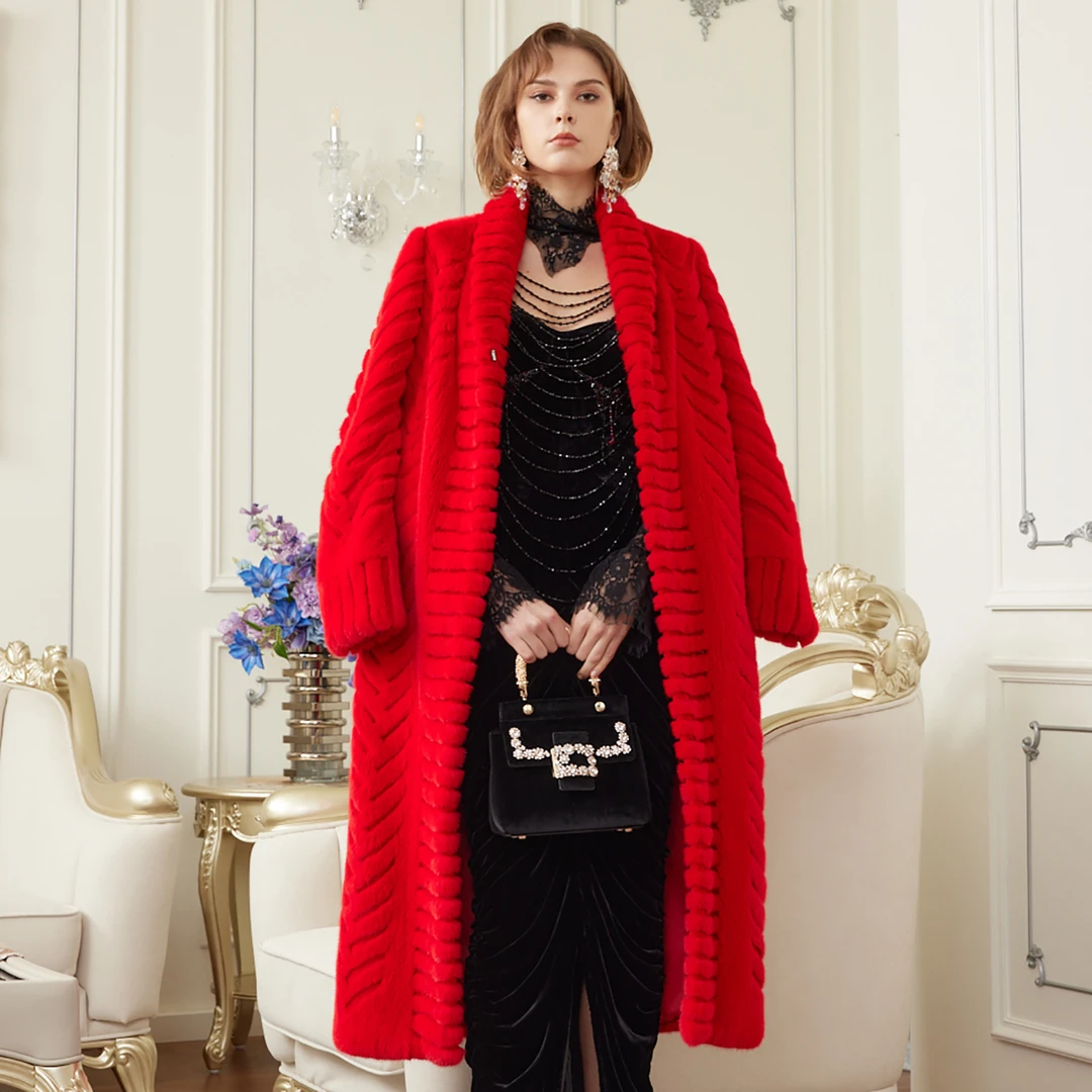 【曼妙风华】2025年高定新款水貂皮草S25183