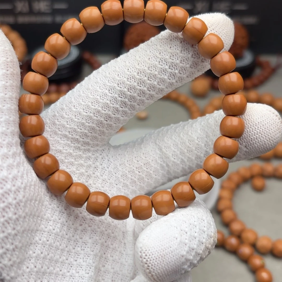 名***牌猴头核桃手串直切微瑕