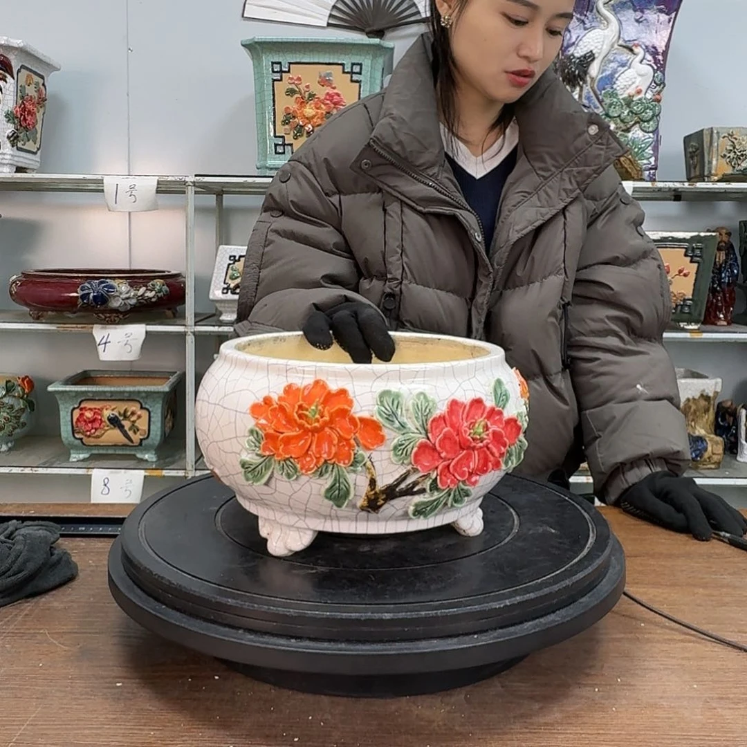 红陶大*石湾盆190