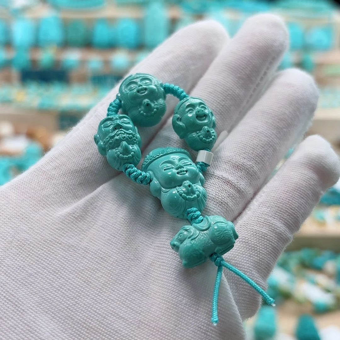 绿松石未镶嵌珠宝奇石