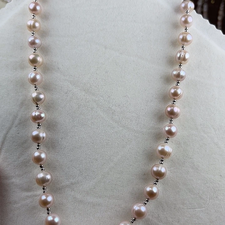 手绳钛钢淡水珍珠