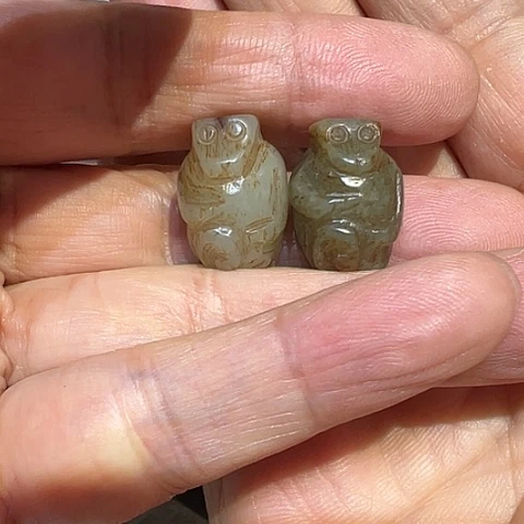 和田玉（糖玉）未镶嵌挂件