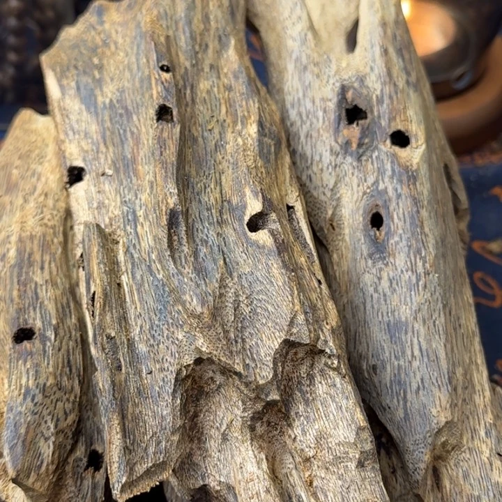 沉香碎屑沉香琉*光天然虫漏603克