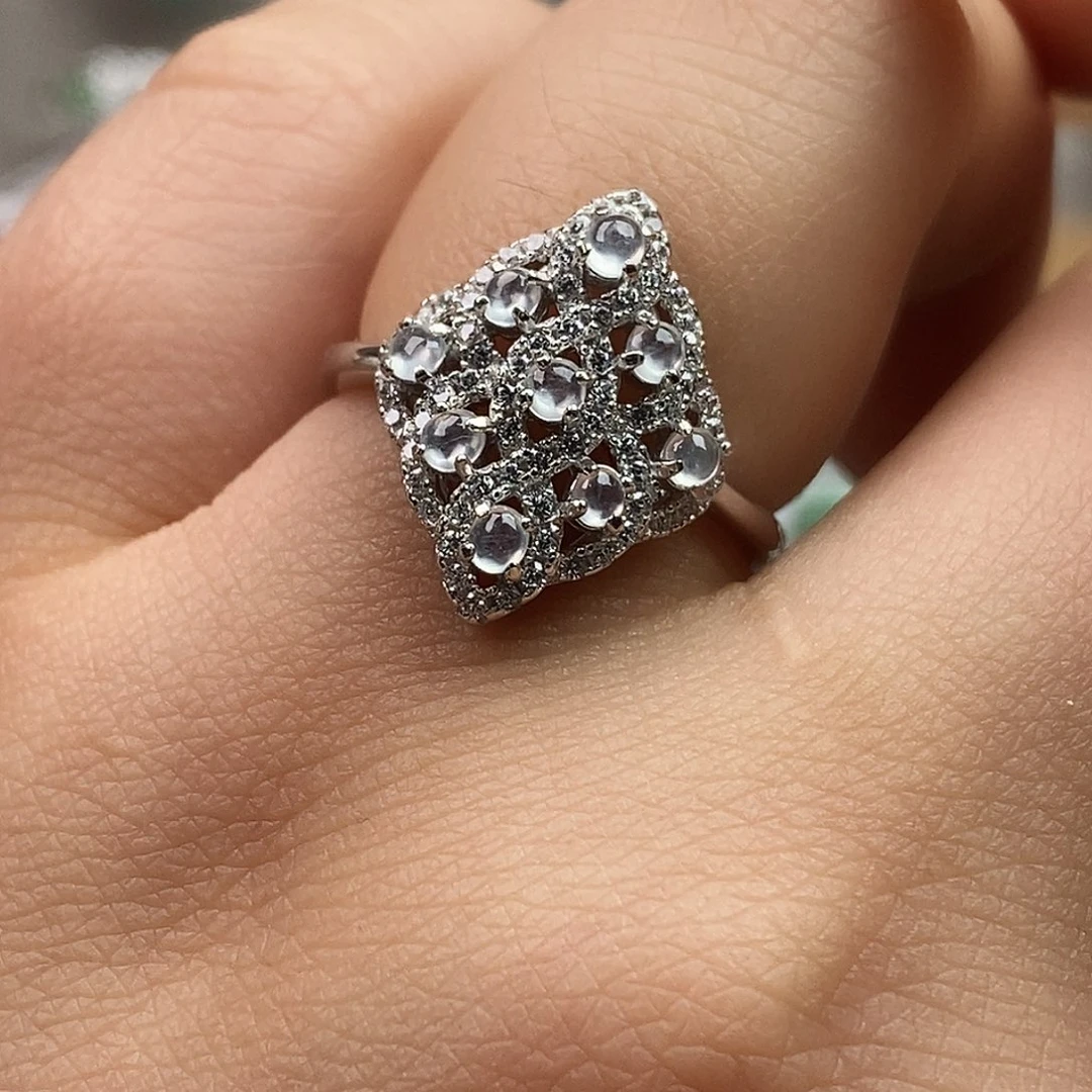 翡翠未镶嵌戒指翡翠