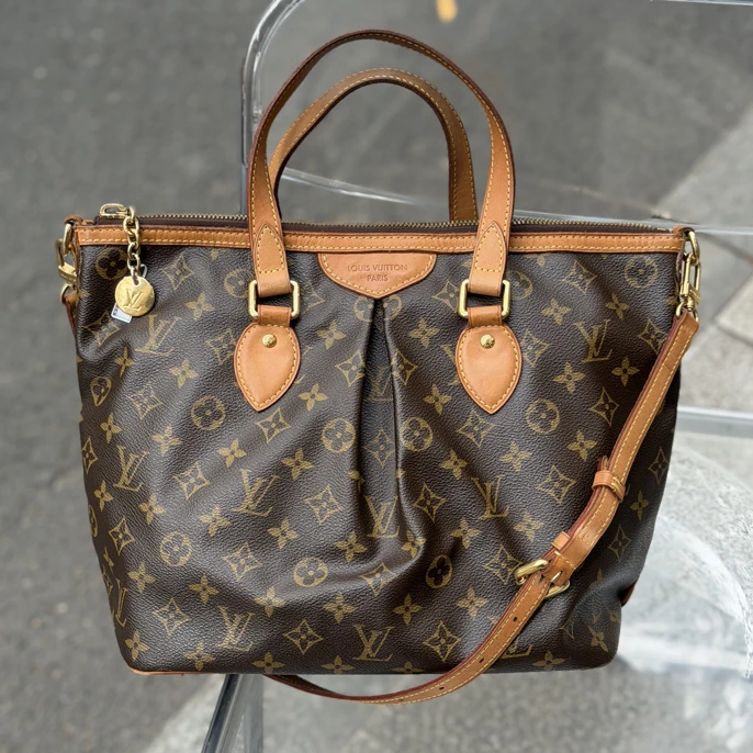 95新 LouisVuitton/路易威登 老花派拉蒙小号 经典百搭