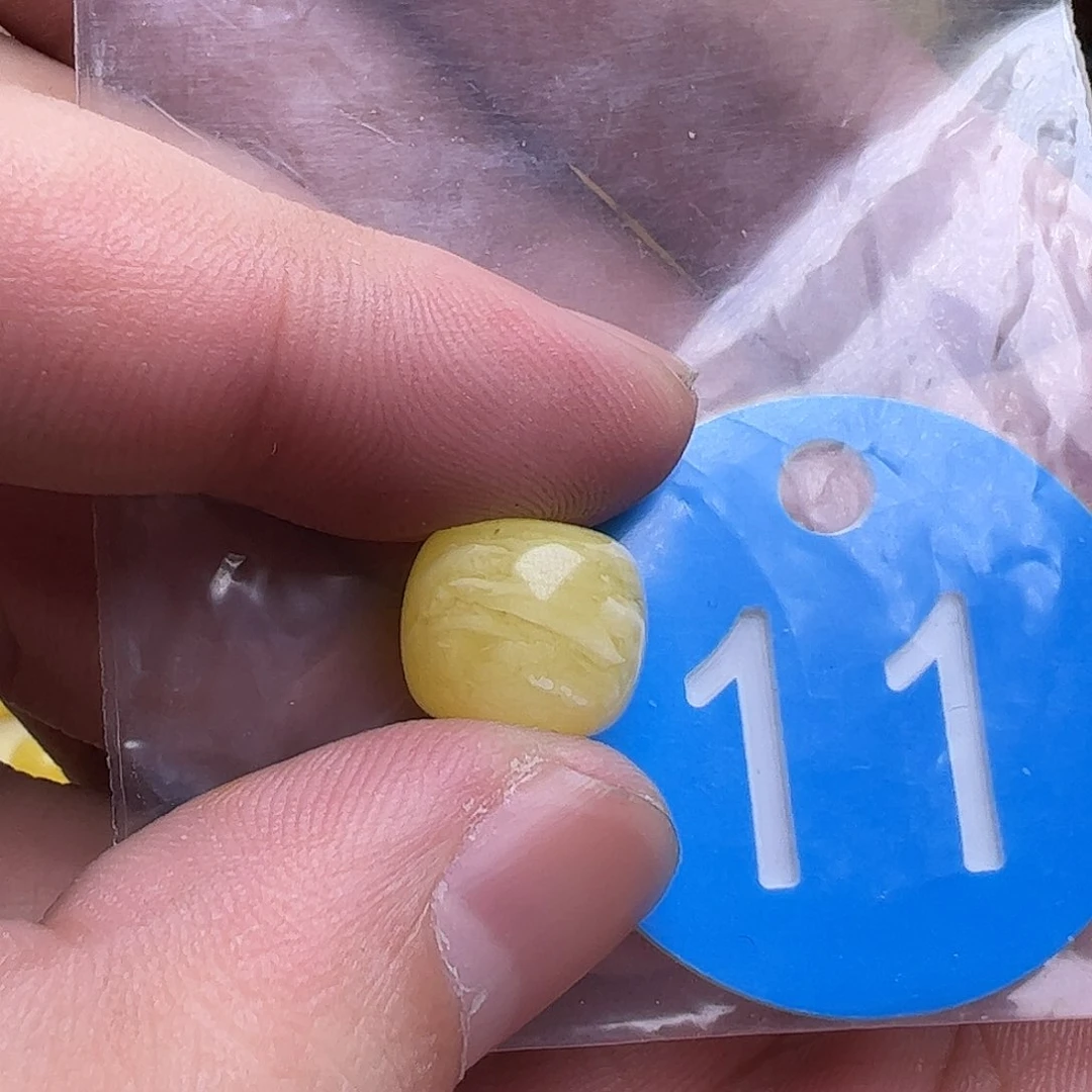 蜜蜡未镶嵌珠宝奇石12.5mm