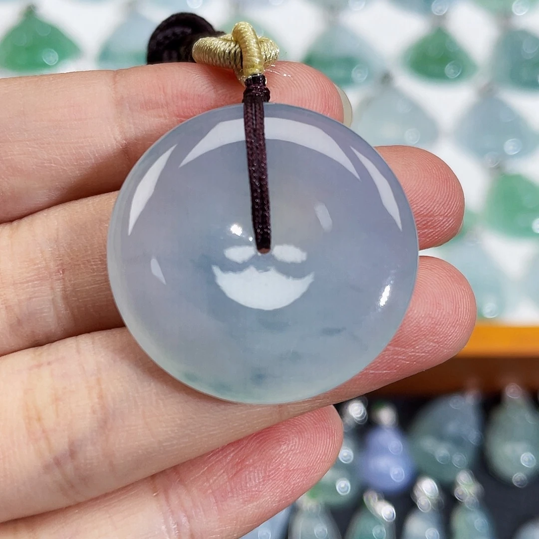 翡翠未镶嵌颈饰吊坠