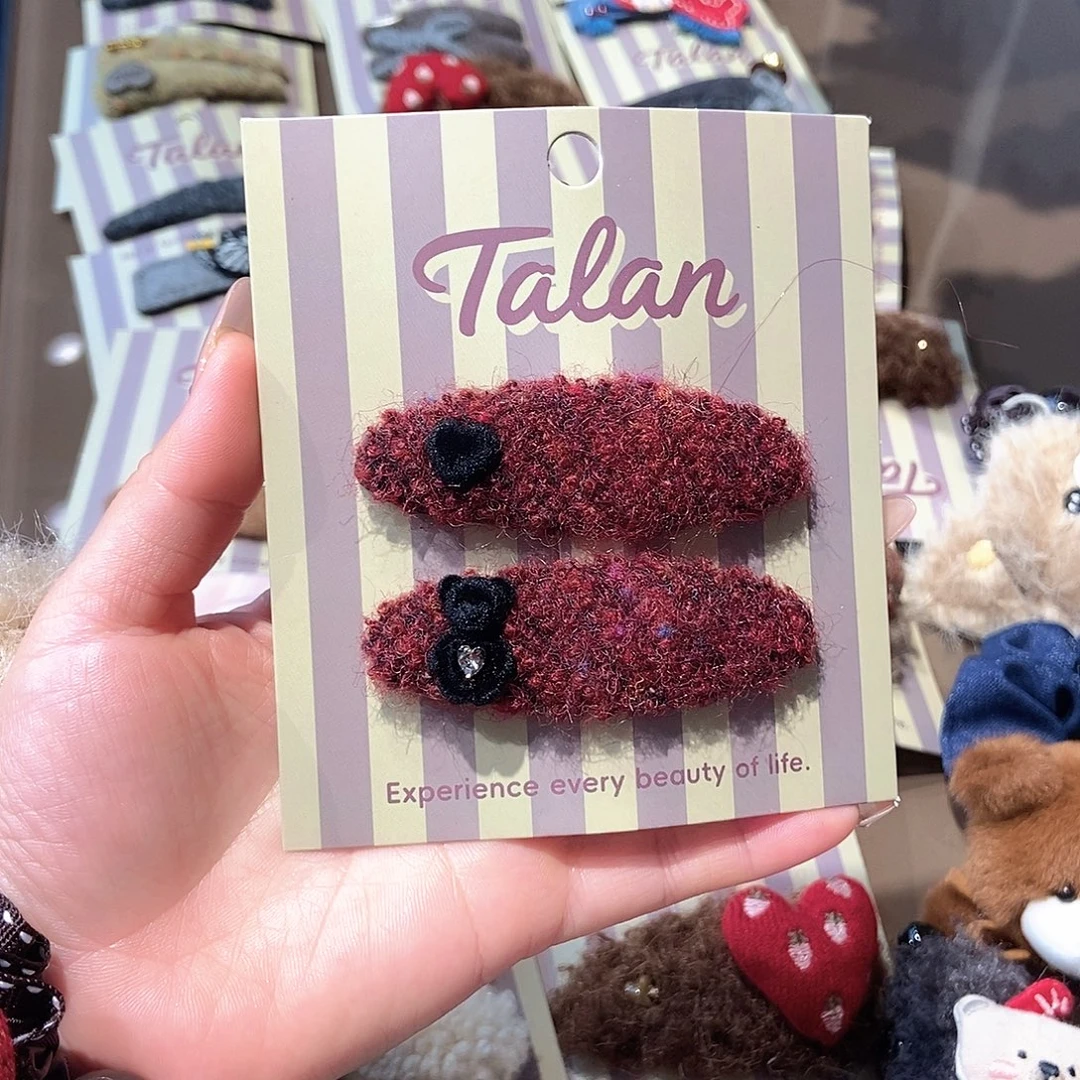 布艺铁合金今日新款掰掰夹