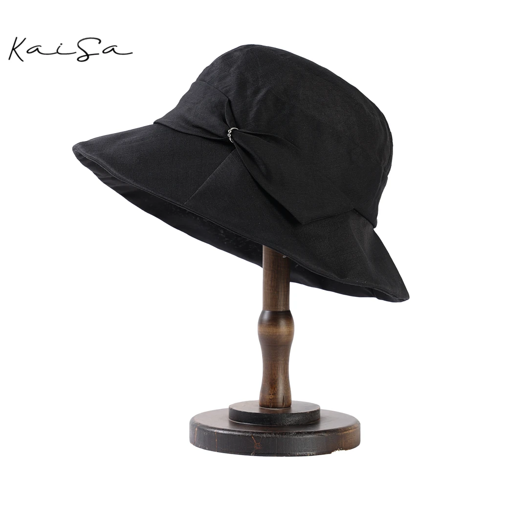 【悠悠】新款苎麻遮阳帽子夏季轻薄透气防晒放紫外线渔夫帽