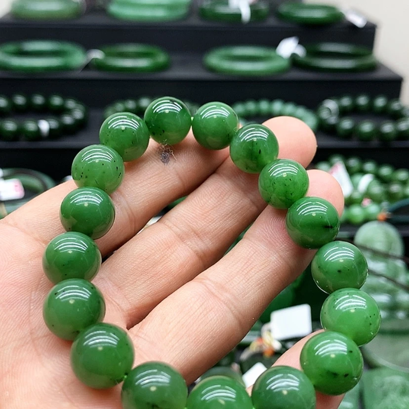 【闪购商品】和田玉（碧玉）手链未镶嵌