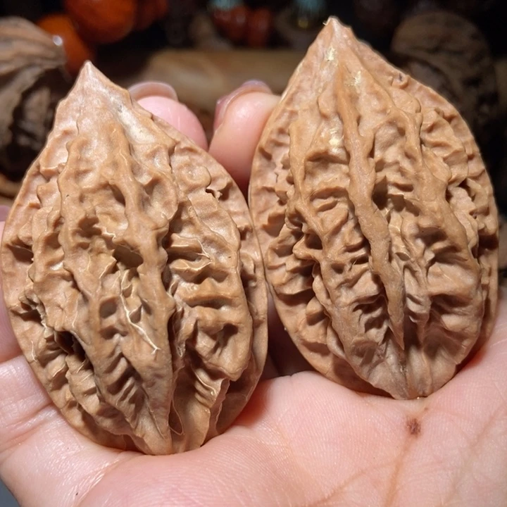 把件文玩核桃东北楸子小雪206