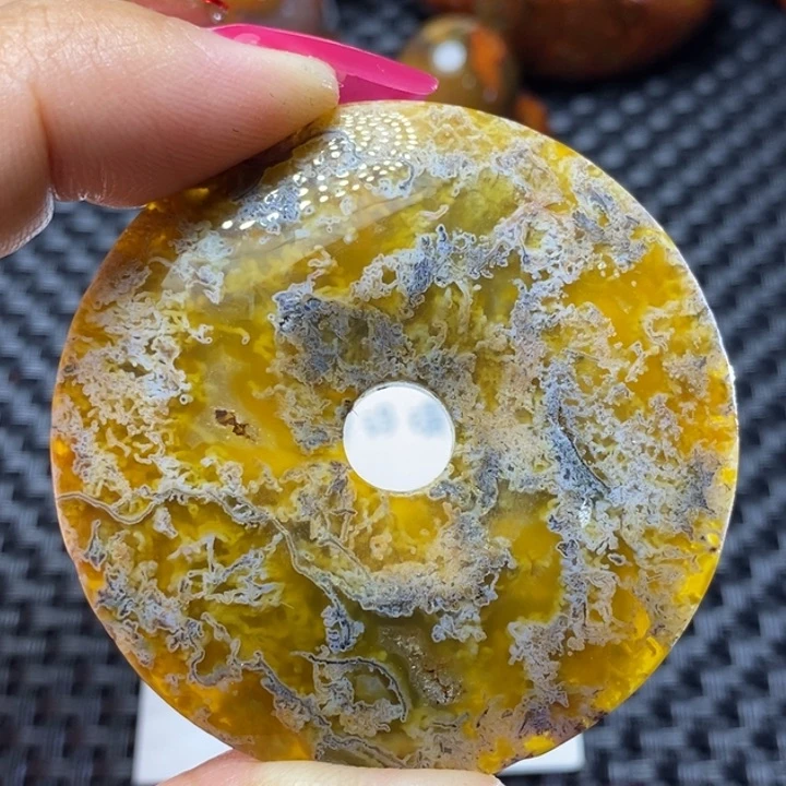 玛瑙/玉髓颈饰合金