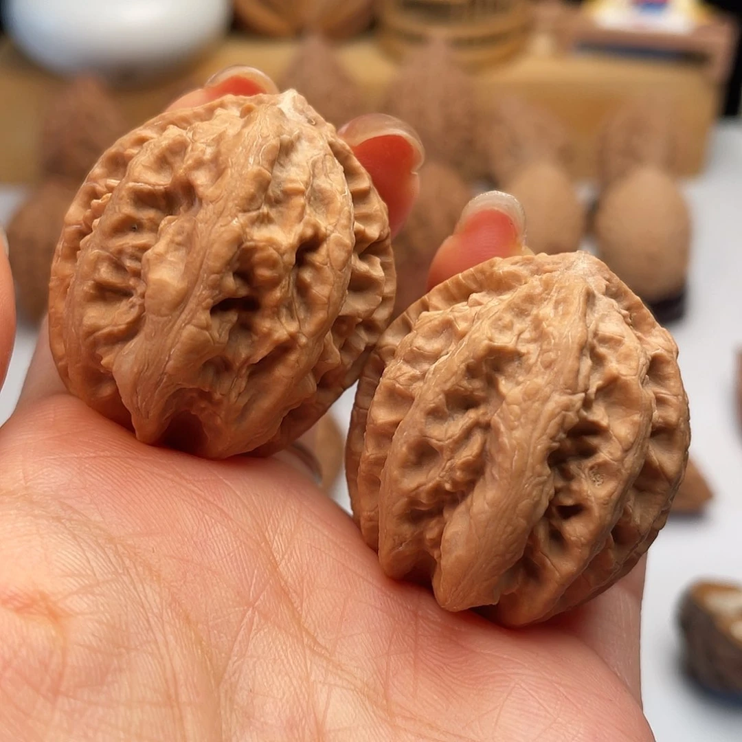 文玩核桃把件秋子10