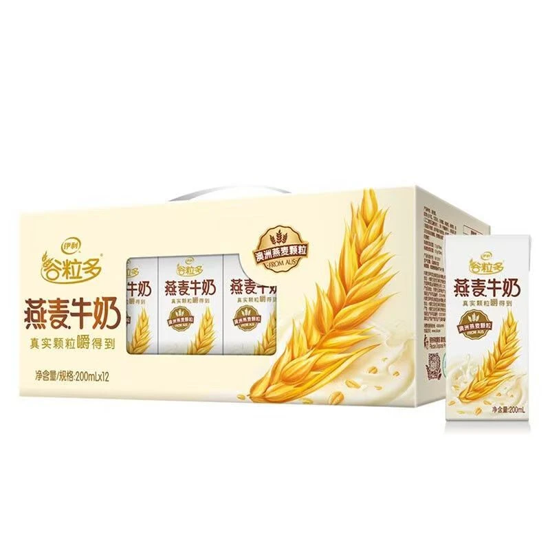 9月产谷粒多燕麦牛奶200*12盒