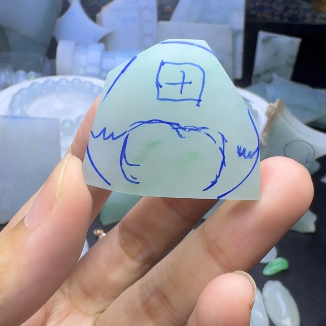 定制翡翠未镶嵌包工包糖