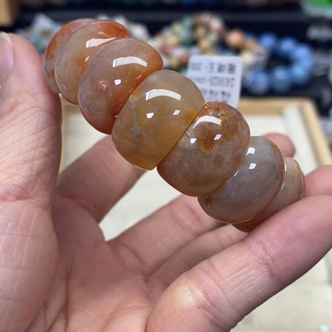 硅化珊瑚（珊瑚玉）手链未镶嵌310