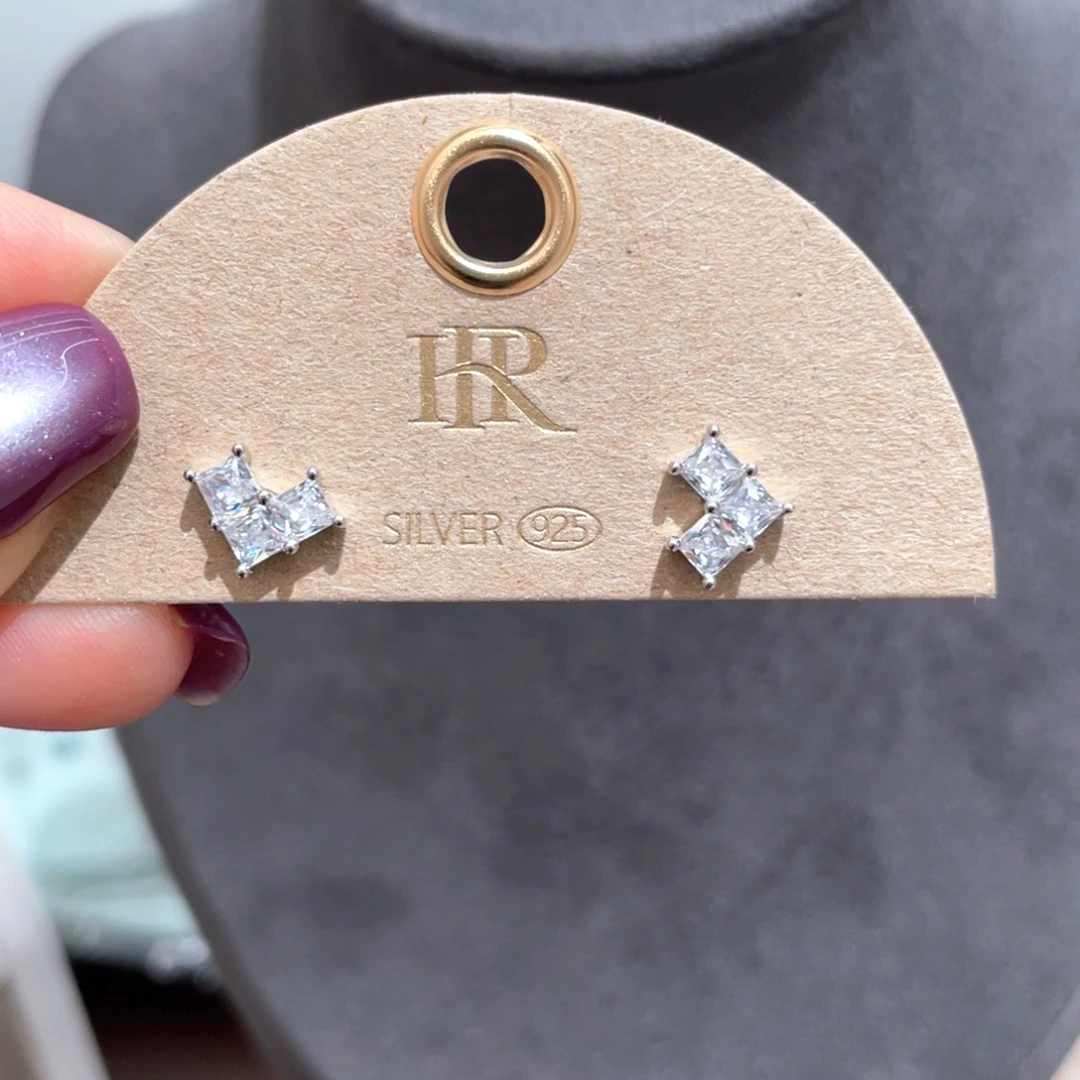 无925银时尚耳饰时尚耳饰