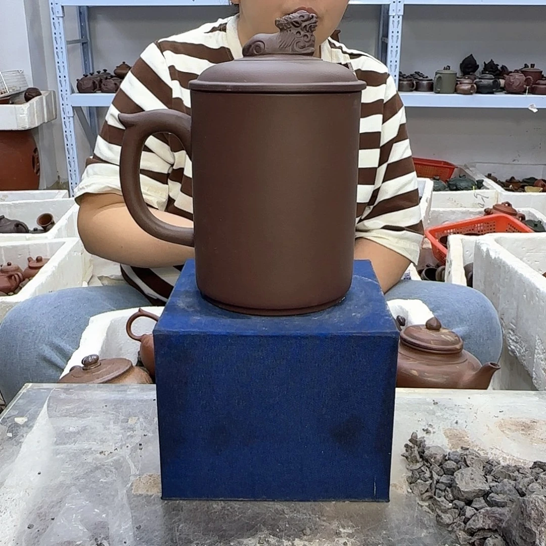 茶壶紫砂宜兴紫砂壶瑕疵处理