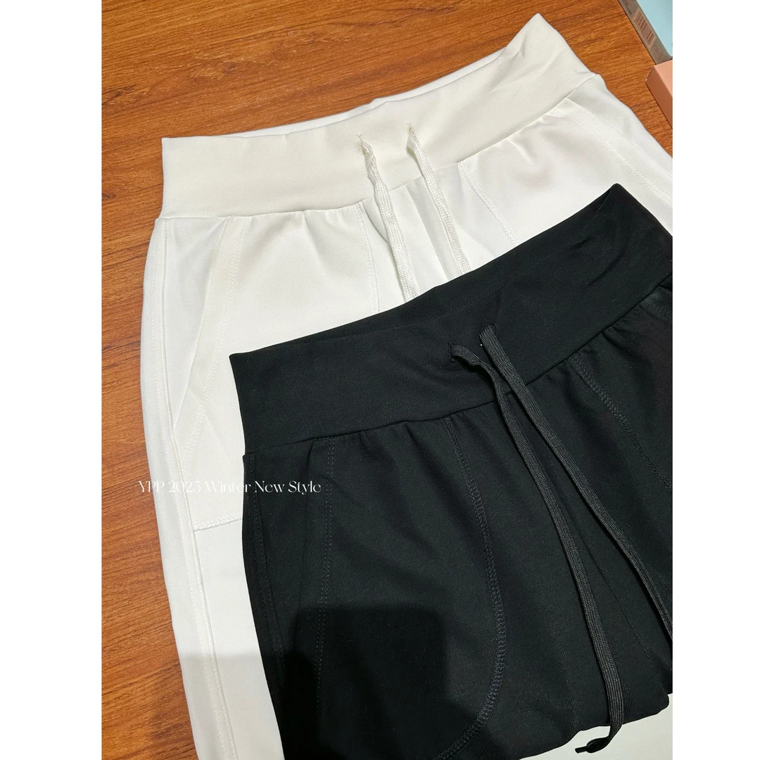 YPP！【空气裤】裤型贼好 新款舒适抽绳直筒休闲百搭宽松休闲裤