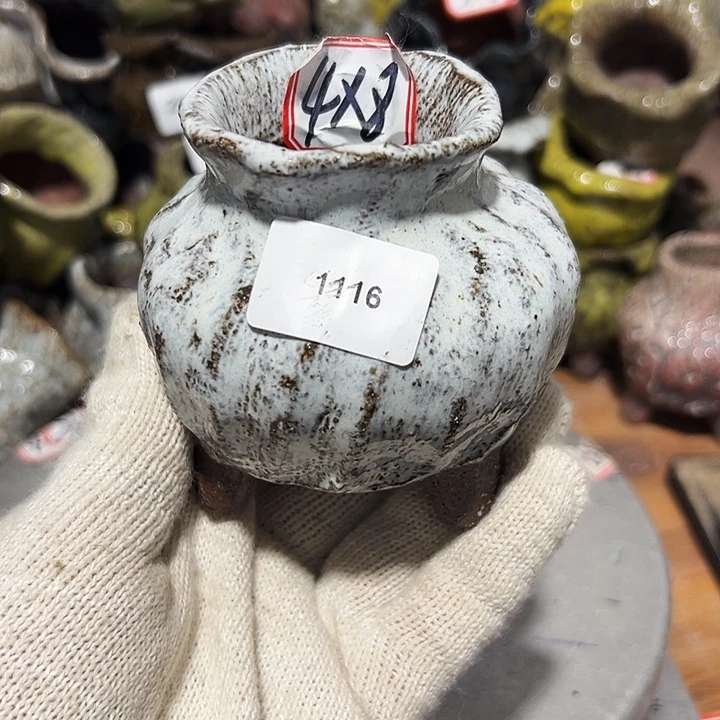 粗陶花盆制作就这样了，现在