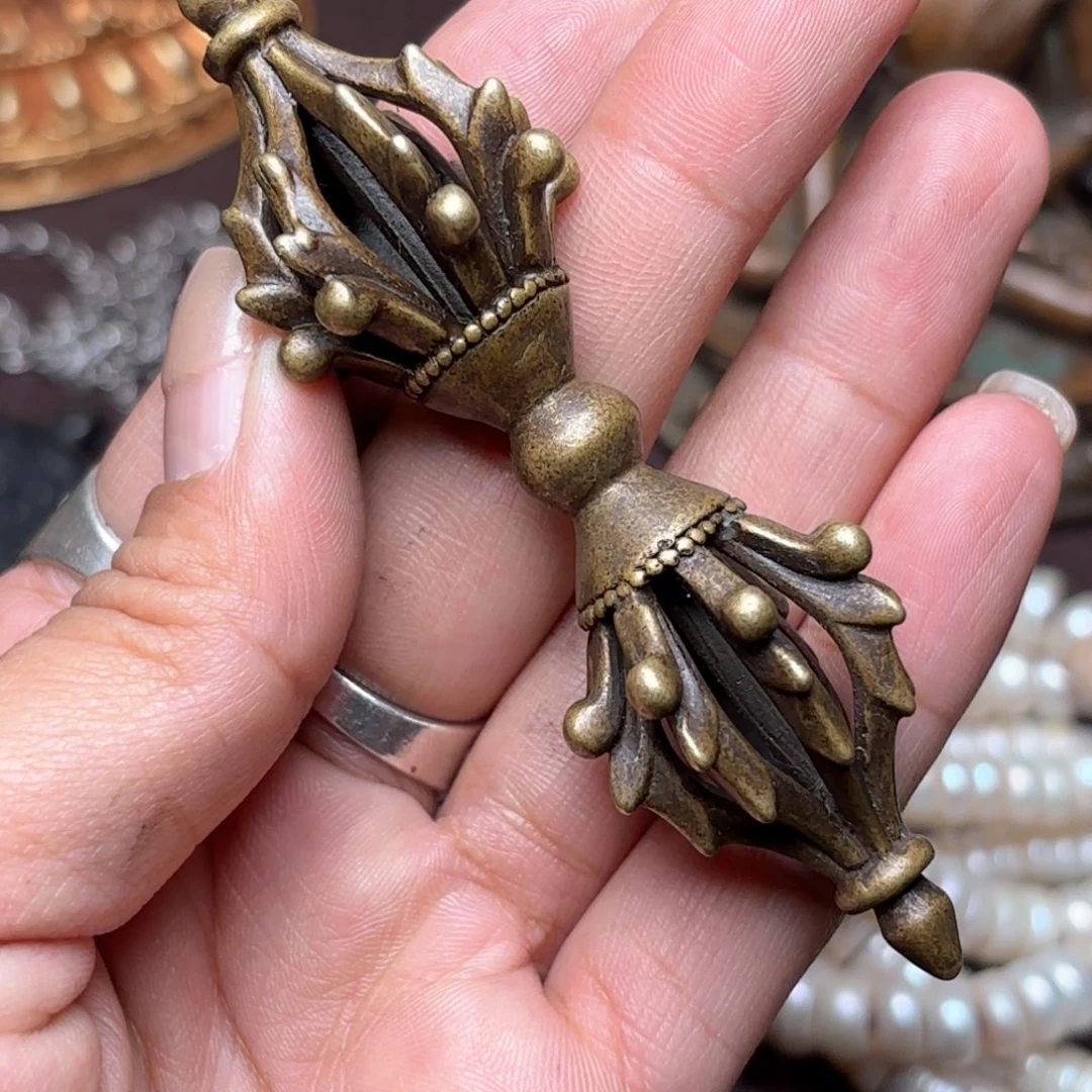 鑫*阁铜星月菩提吊坠项链