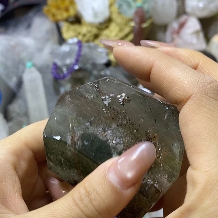 水晶未镶嵌珠宝半成品