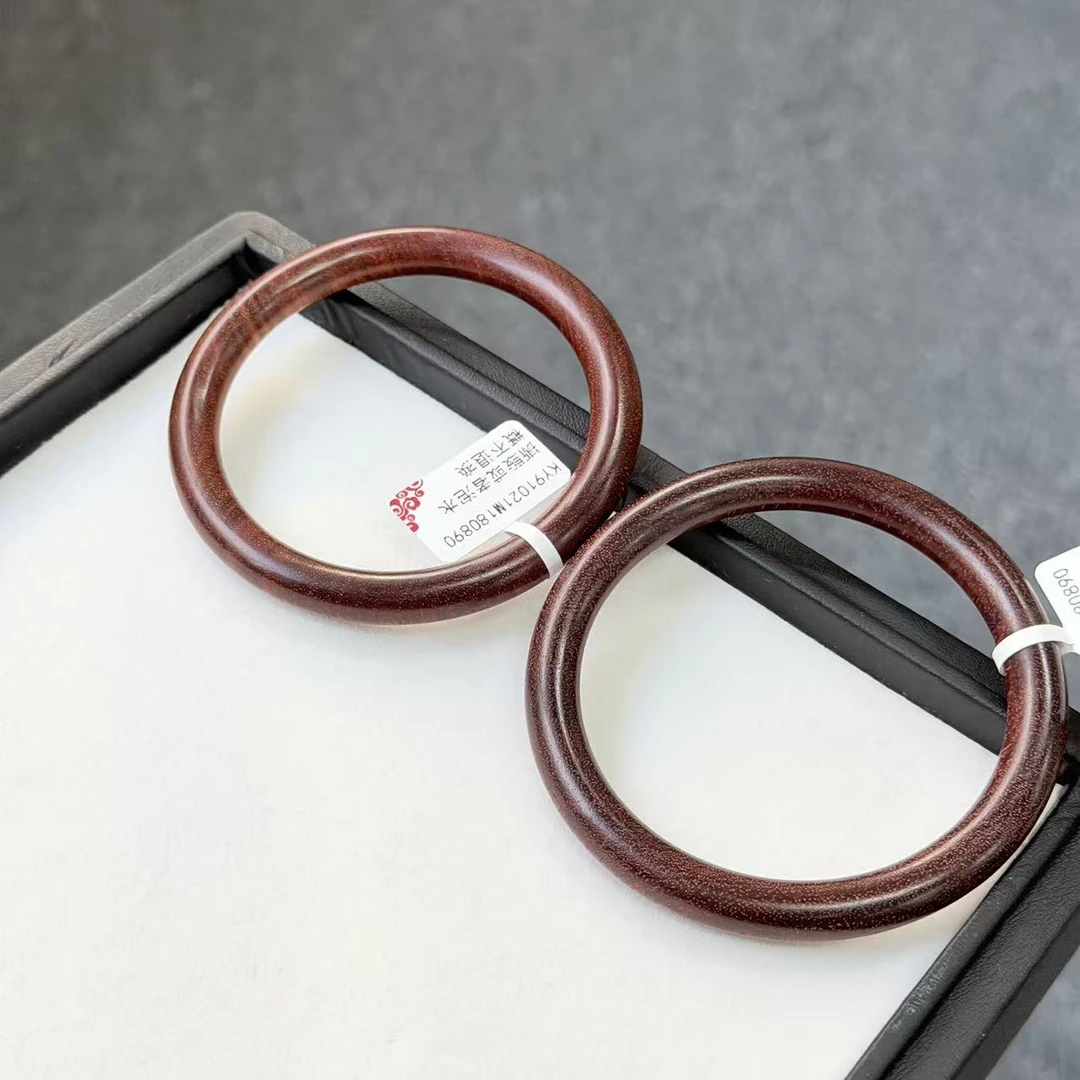 【睿泽赏宝】檀木手镯（53-62#） 多样性发一 7*7mm KT0220203