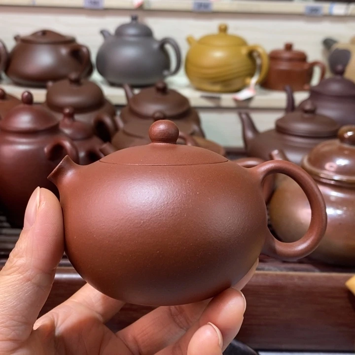 紫砂茶壶微瑕处理一把