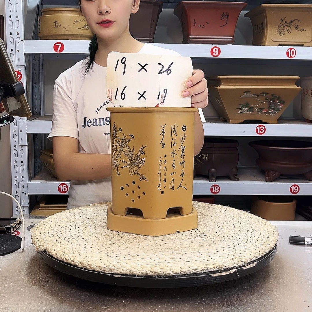 花盆紫砂紫砂花盆