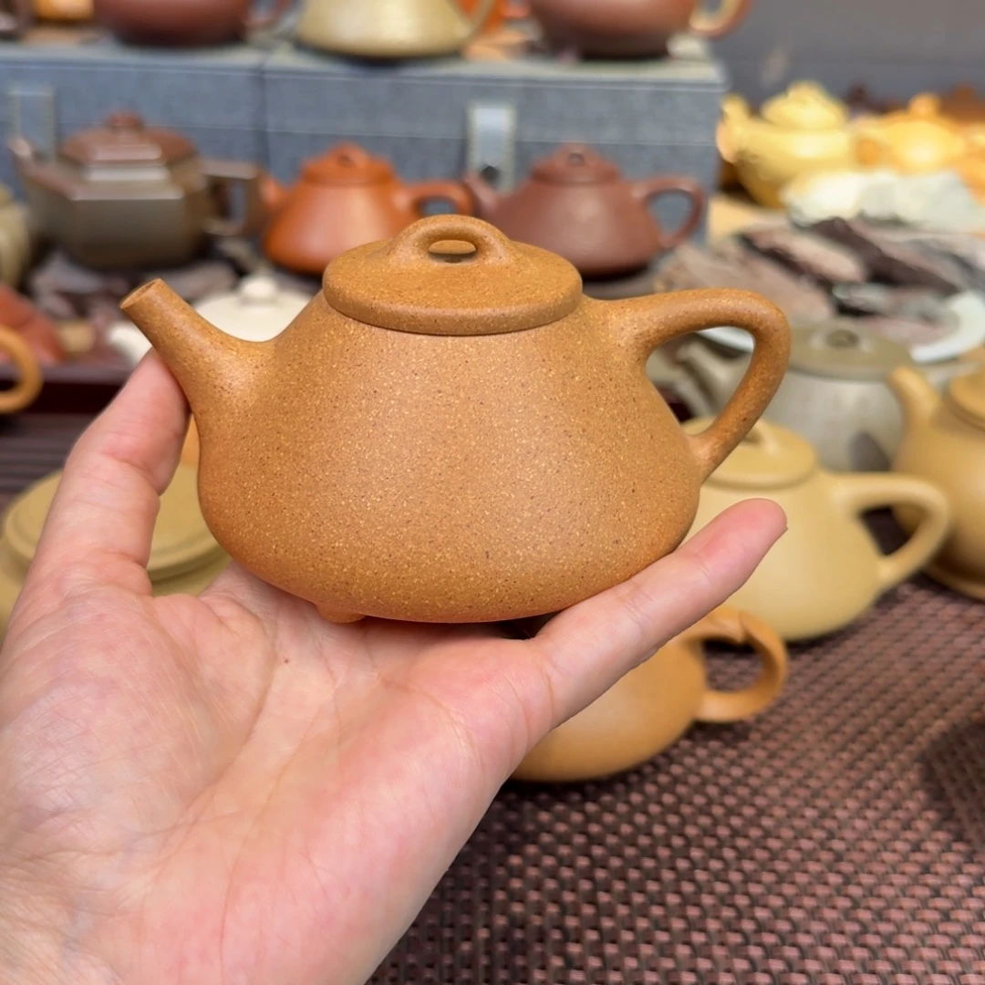 茶壶段泥黄金段200毫升左右