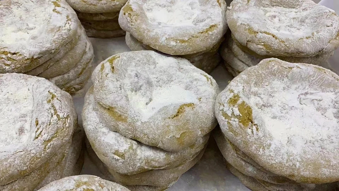 林厝程百年老字号铜锣饼 桶底饼