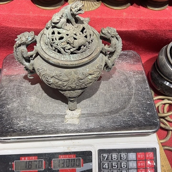 神**主黄铜摆件工艺品摆件