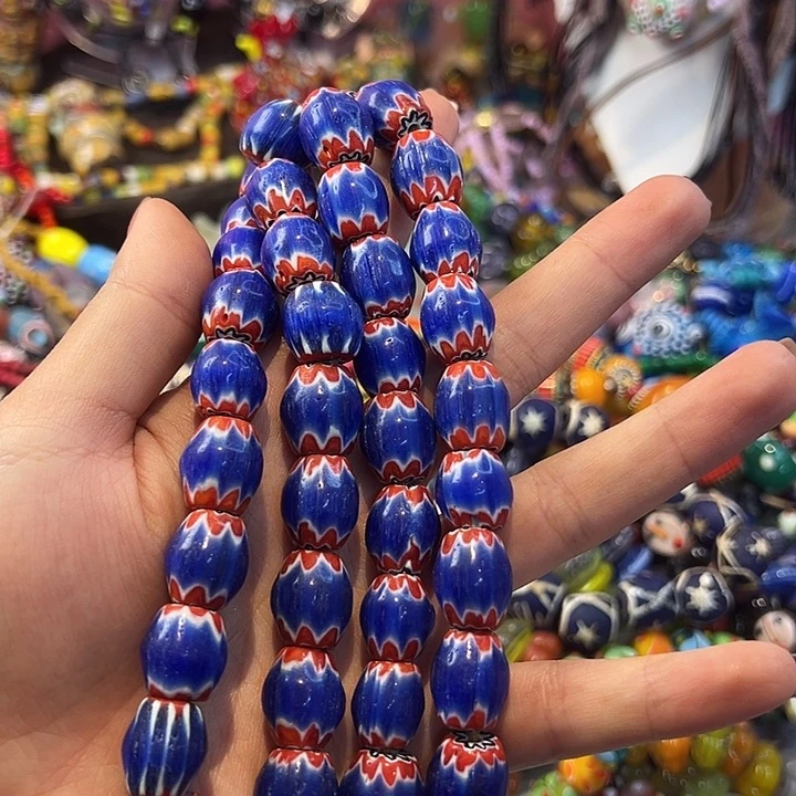 玻璃颈饰尼泊尔琉璃