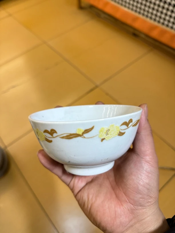 醴陵釉下五彩高温健康瓷  米饭碗 口11.5厘米