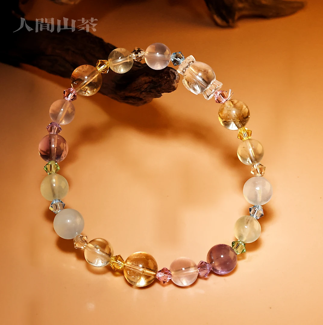 人间山茶 SA-2485 多宝水晶手串