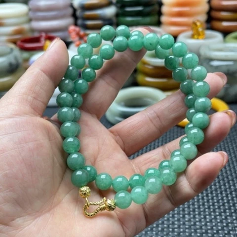 贵***艺未镶嵌手镯石英岩玉