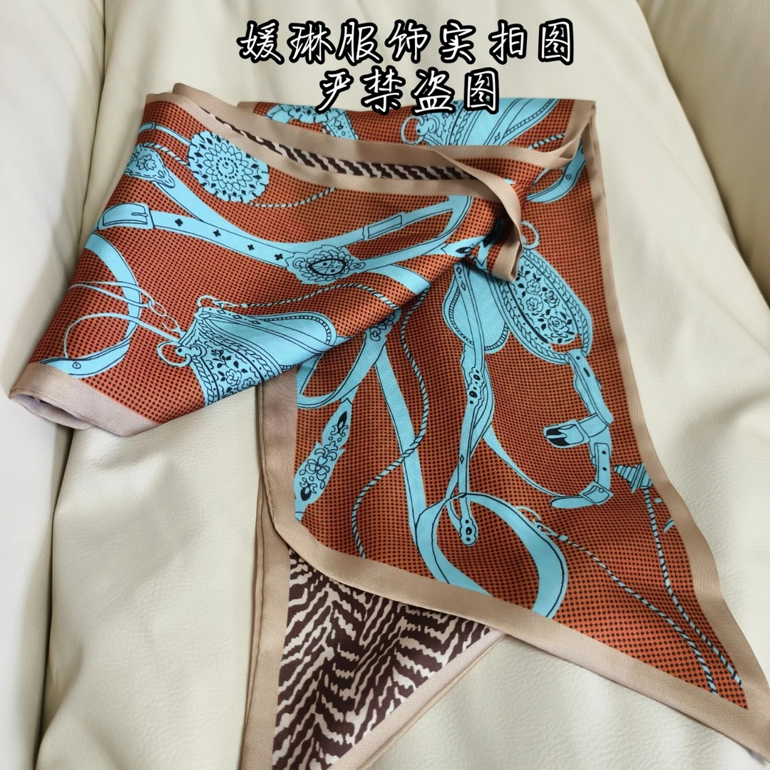 【新款马术风情】斜角双面异色柔丝缎飘带 150x16cm