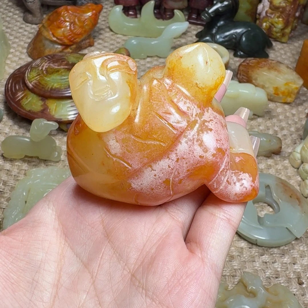 吊坠白玉菩提挂件