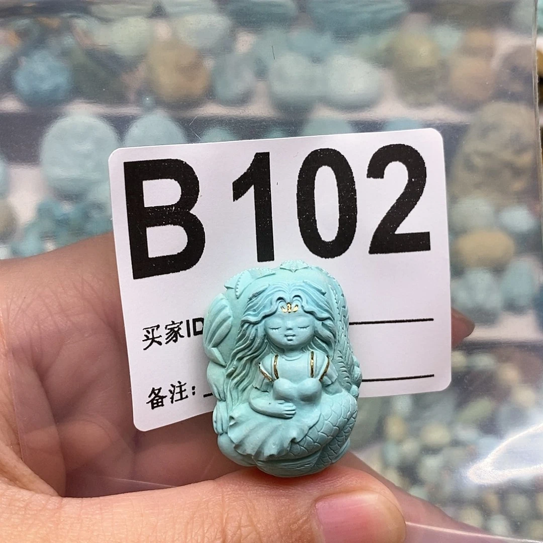 未镶嵌绿松石珠宝奇石