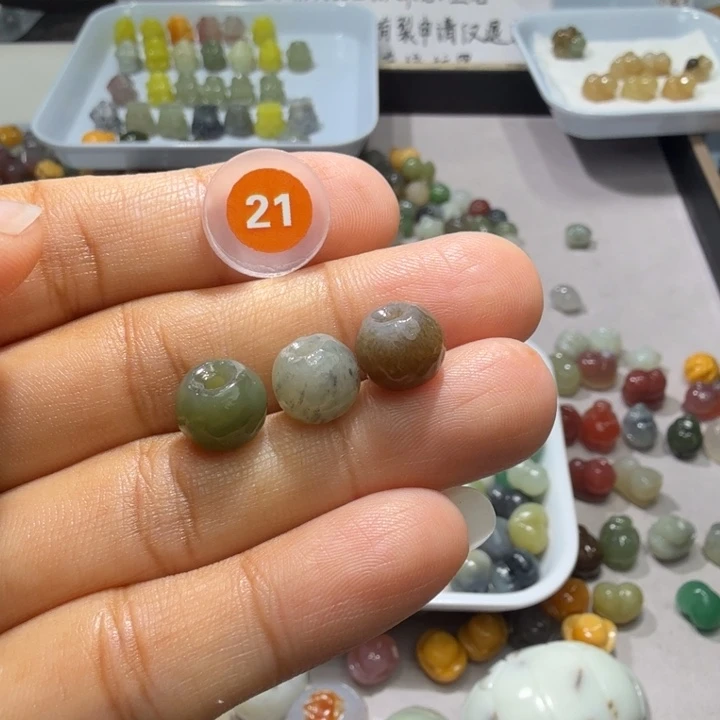 未镶嵌和田玉珠宝半成品