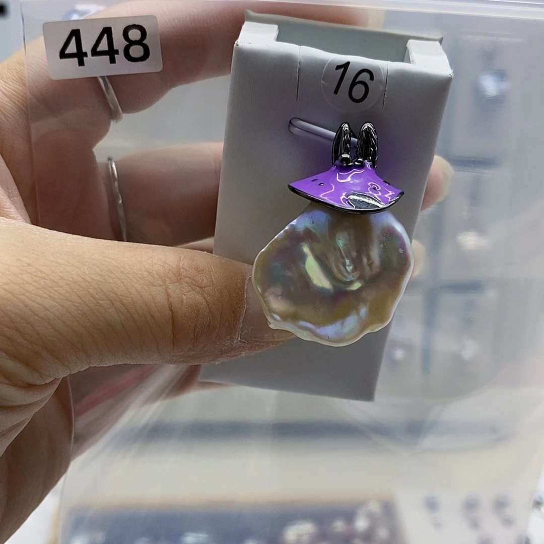 颈饰合金淡水珍珠