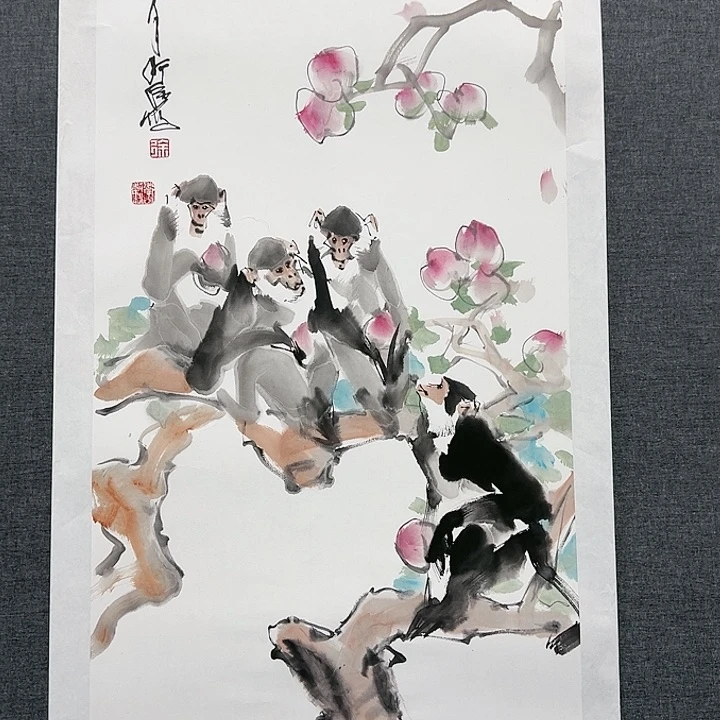 国画书画作品多次